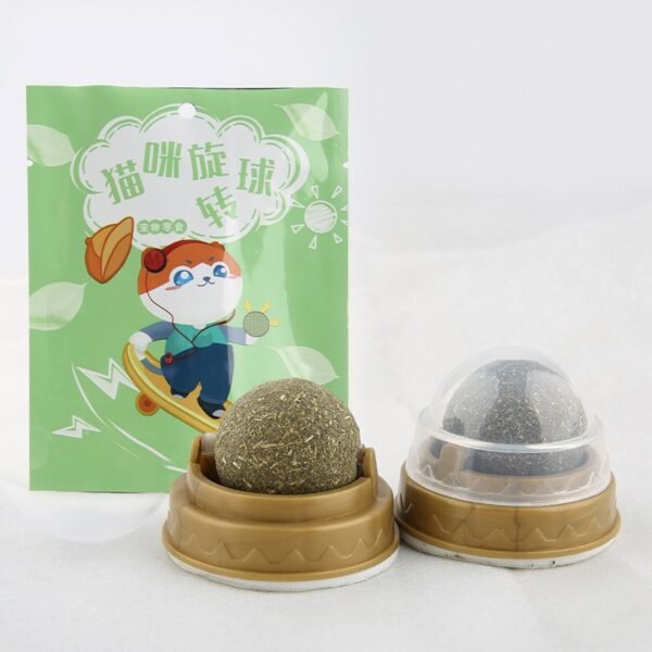 Rotating Cat Mint Ball
