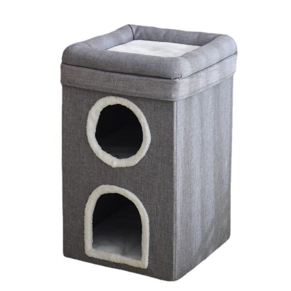 Foldable Four-Season Washable Cat Nest