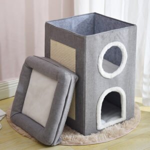 Foldable Four-Season Washable Cat Nest